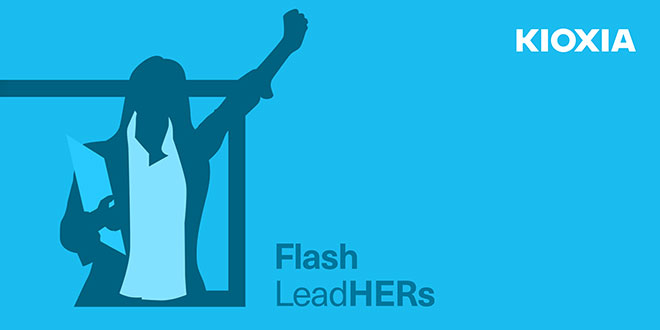 KIOXIA Flash LeadHERs banner