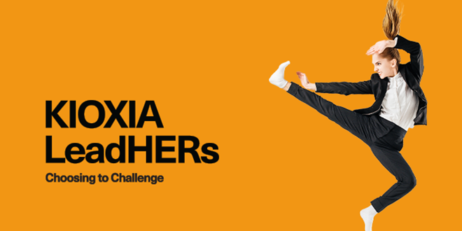 KIOXIA Flash LeadHERs banner