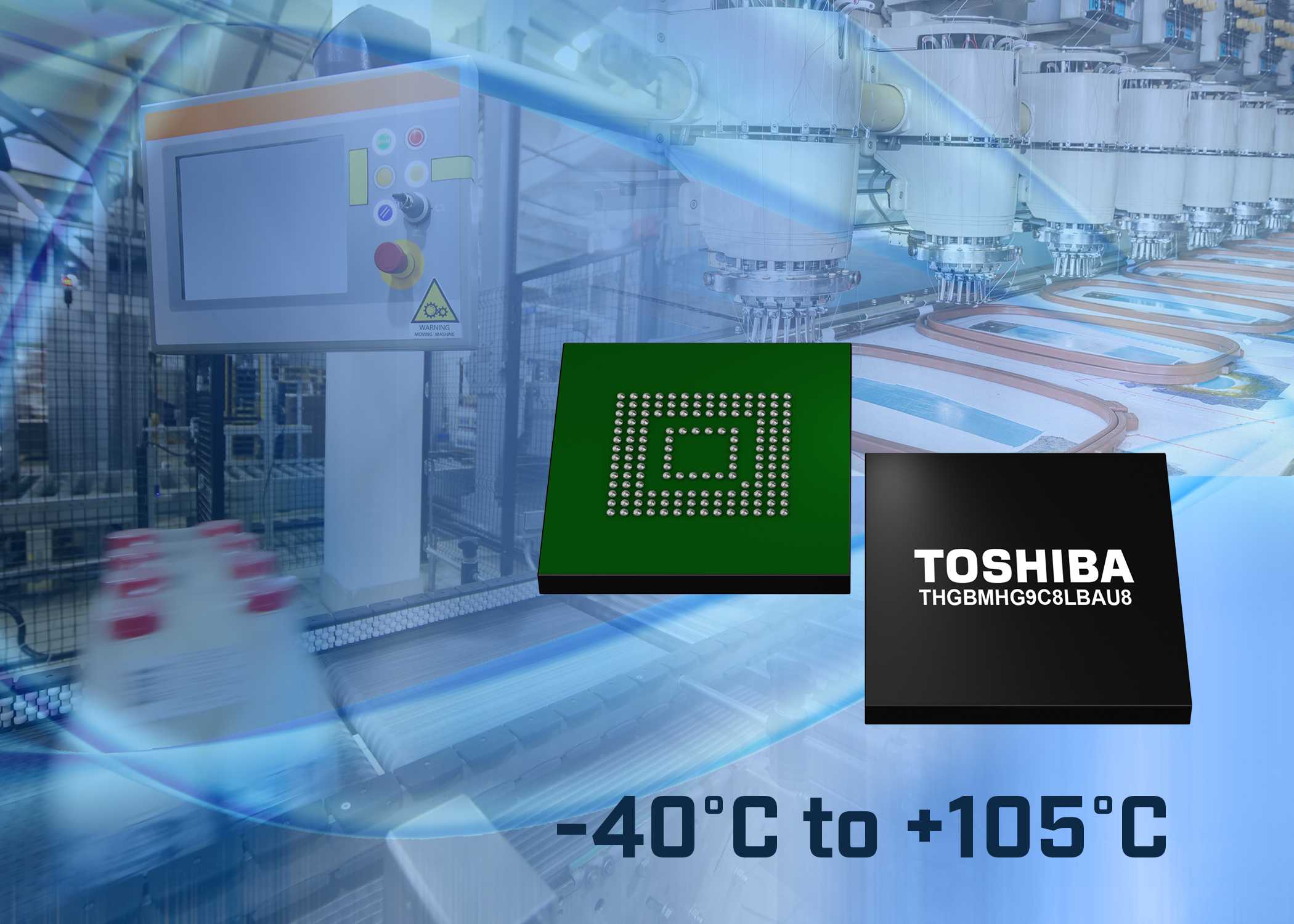 Toshiba Industrial Grade eMMC