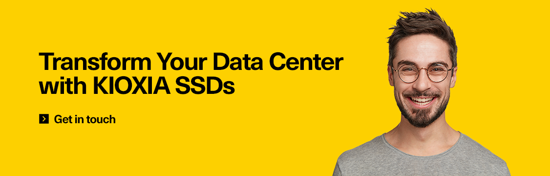Transforme seu data center com SSDs KIOXIA