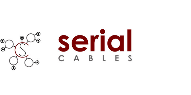 Logotipo de cables serie