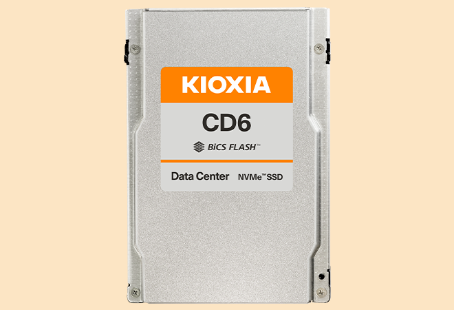 SSD NVMe para centro de datos CD6 