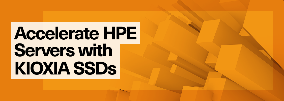 Acelere los servidores HPE con SSD KIOXIA