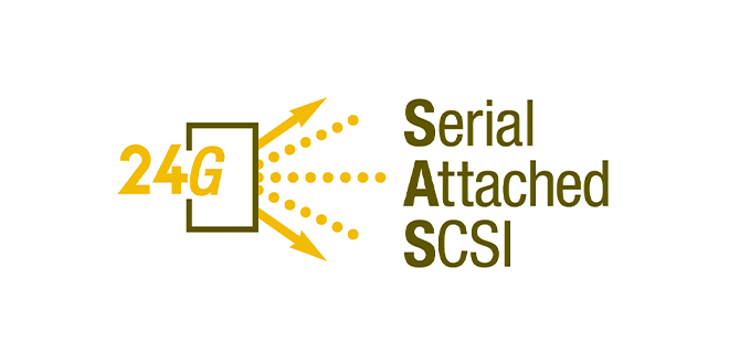 Logotipo SAS de 24G 