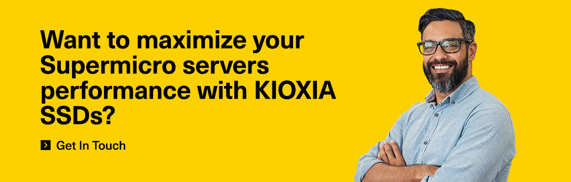 Want to accelerate your HPE ProLiant servers with KIOXIA SSDs?