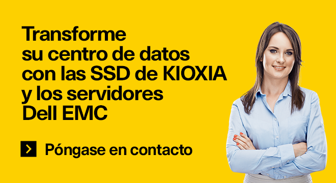 Transforme su centro de datos con SSD KIOXIA y servidores Dell EMC