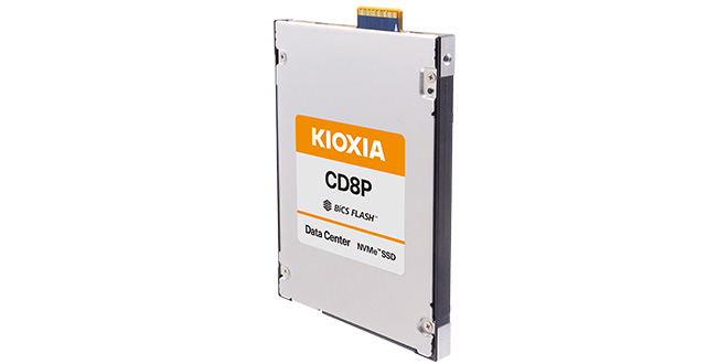 KIOXIA CD8P E3.S SSD product image