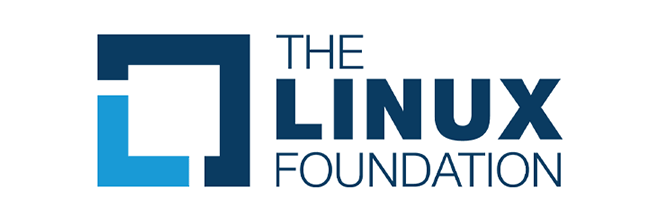 El logotipo de Linux Foundation